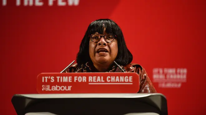 Shadow Home Secretary Diane Abbott speaks at the launch of the Labour Race and Faith Manifesto