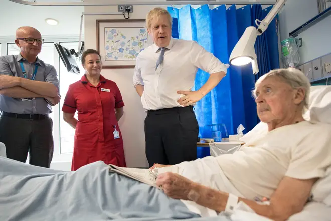 Boris Johnson has regularly dismissed suggestions the NHS is for sale