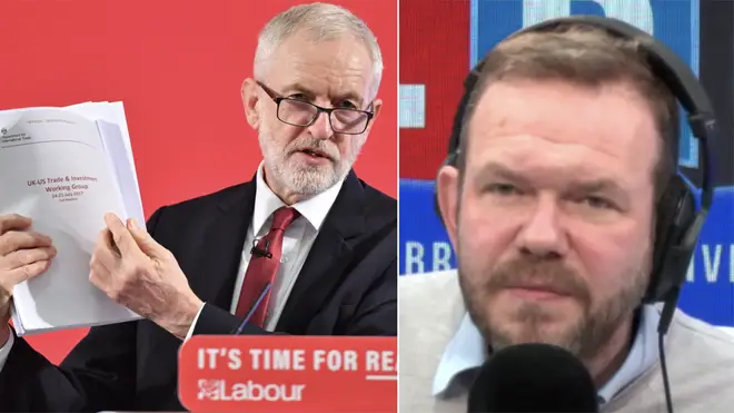 James O'Brien responded to Jeremy Corbyn's NHS claims