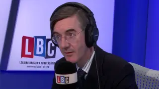 Jacob Rees-Mogg was on fiery form on LBC