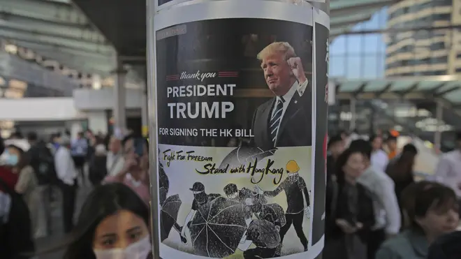 Messages of support for Donald Trump