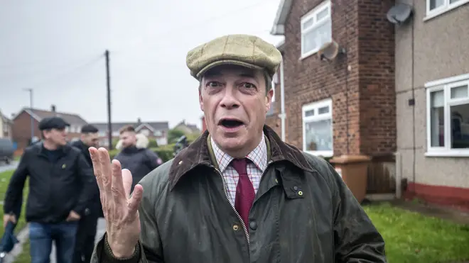 Mr Farage has been on the campaign trail in key areas