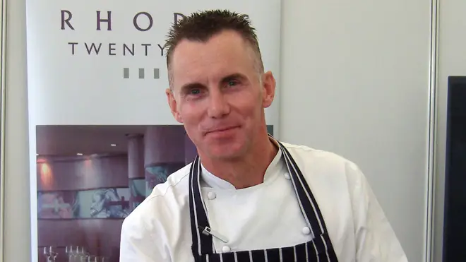 Gary Rhodes died after suffering a bleed on the brain