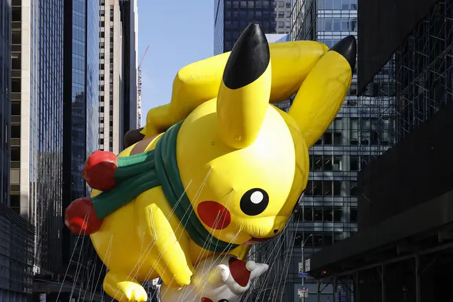 Pikachu was allowed to brave the winds and stay afloat