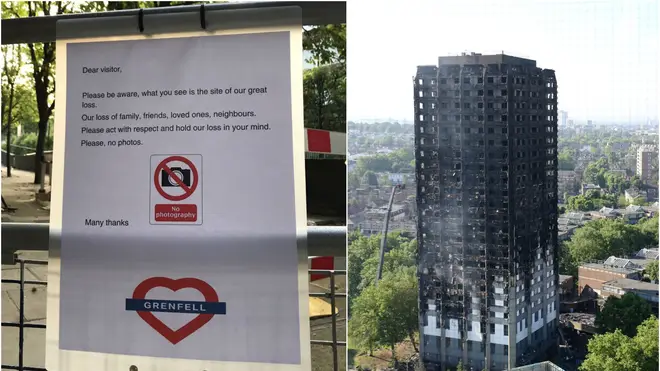 Carnival goers warned not to take selfies at Grenfell Tower