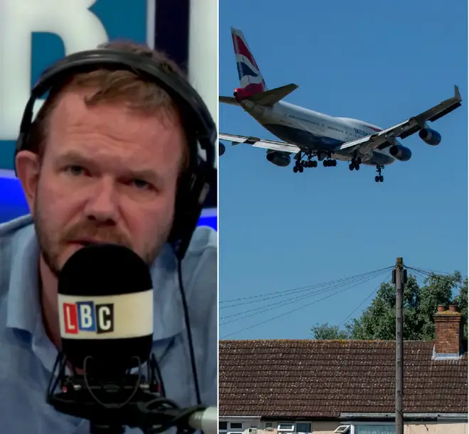 James O'Brien received this brilliant call on Heathrow