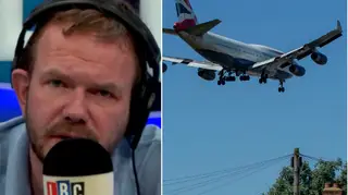 James O'Brien received this brilliant call on Heathrow